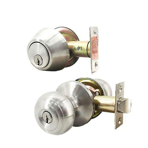Kenaurd Kenaurd:Combo Lockset G3 Silver - KW1 KBL01-SS-KW1 | Zoro